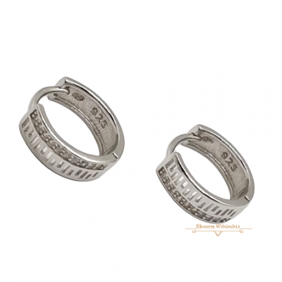 Ezüst Karika Fülbevaló AD 134887