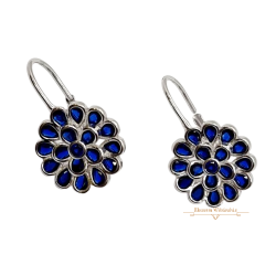 Ezüst Hagyományos Kapcsos Fülbevaló EE 134149