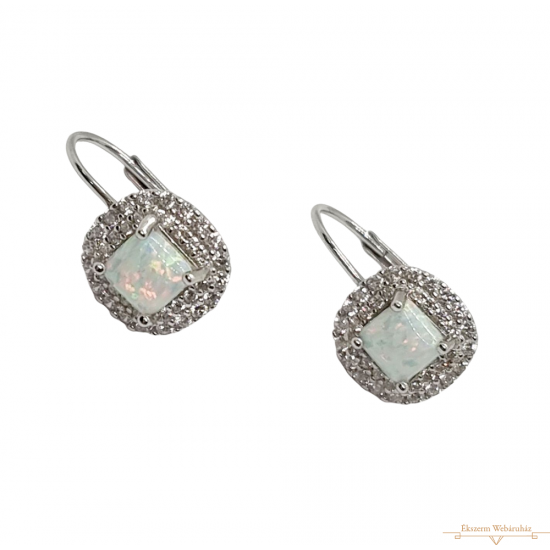 Ezüst Hagyományos Kapcsos Ezüst Fülbevaló AD 136741