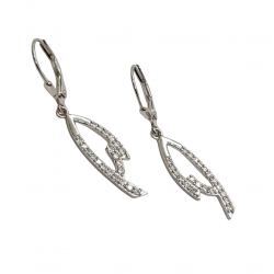 Ezüst Lógós Fülbevaló AGM 139237