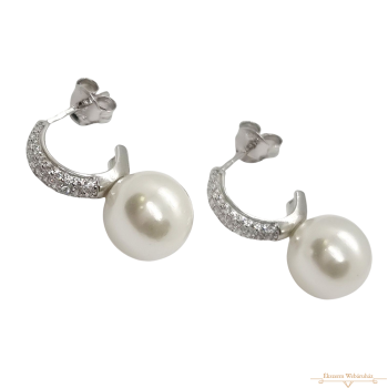 Ezüst Stekkeres Fülbevaló AGM 136853