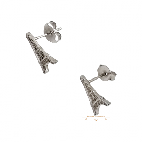 Ezüst Eiffel Torony Stekkeres Fülbevaló SC 114935 Ezüst Eiffel Torony Stekkeres Fülbevaló SC 114935