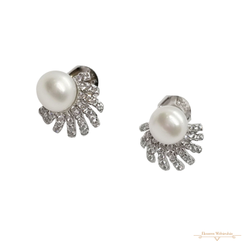 Ezüst Stekkeres Fülbevaló AGM 136865