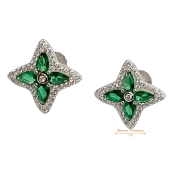 Ezüst Stekkeres Fülbevaló EE 134156