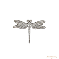 Ezüst Szitakötő Kitűző AD 135581