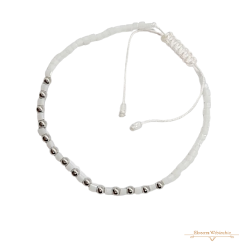 Ezüst Óra Kísérő Karkötő SC 135175