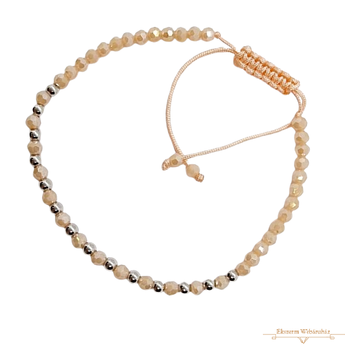 Ezüst Óra Kísérő Karkötő SC 135178