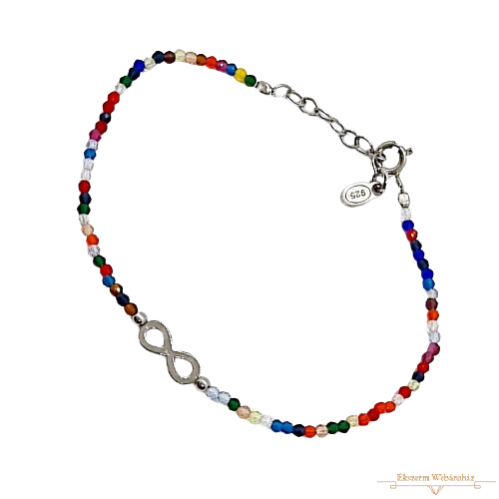 Ezüst Óra Kísérő Karkötő SC 135182