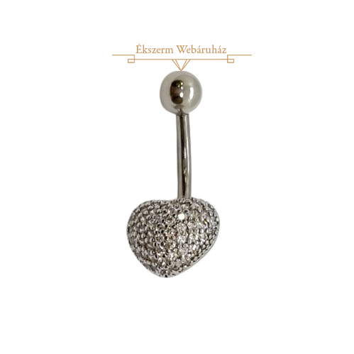 Ezüst Köldök Piercing AD 132925