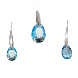 Swarovski Kristályos Ezüst Garnitúra AG 118079 Swarovski Kristályos Ezüst Garnitúra AG 118079