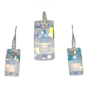 Swarovski Kristályos Ezüst Garnitúra AG 139146