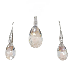 Swarovski Kristályos Ezüst Garnitúra AG 139148 Swarovski Kristályos Ezüst Garnitúra AG 139148