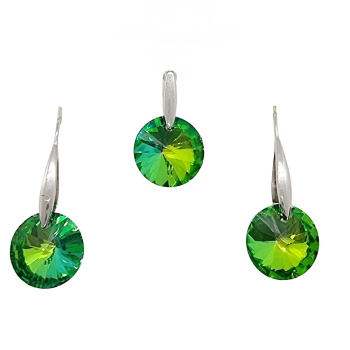 Swarovski Kristályos Ezüst Garnitúra AG 139394