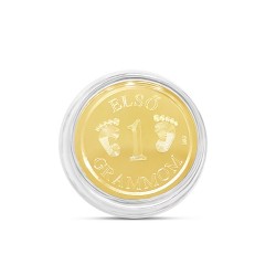 Arany Érme Első Grammom AU 0003 Arany Érme Első Grammom AU 0003