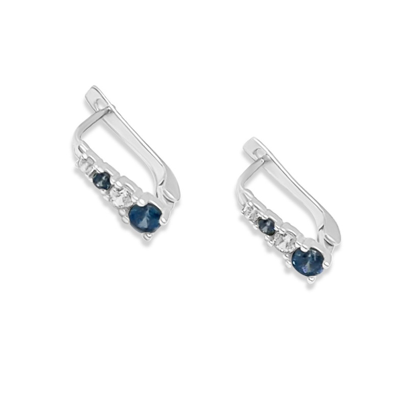 Fehérarany Francia Kapcsos Fülbevaló AU 94104