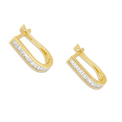 Arany Francia Kapcsos Fülbevaló AU 92831