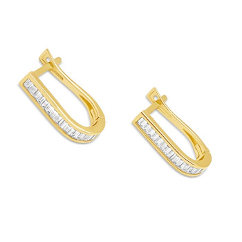 Arany Francia Kapcsos Fülbevaló AU 92831