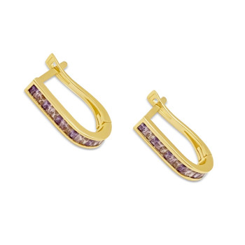 Arany Francia Kapcsos Fülbevaló AU 92832