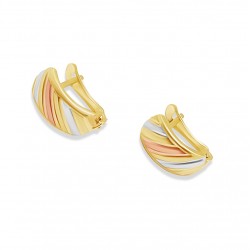 Arany Francia Kapcsos Fülbevaló AU 92915
