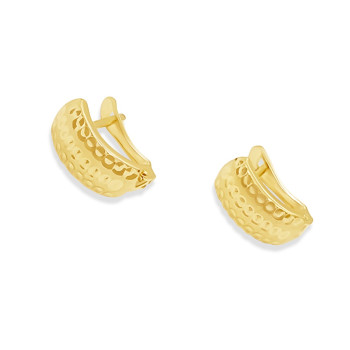 Arany Francia Kapcsos Fülbevaló AU 92919