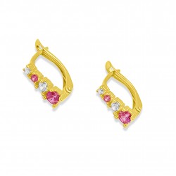 Arany Francia Kapcsos Fülbevaló AU 94101