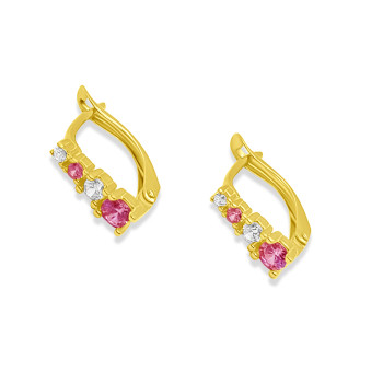 Arany Francia Kapcsos Fülbevaló AU 94101