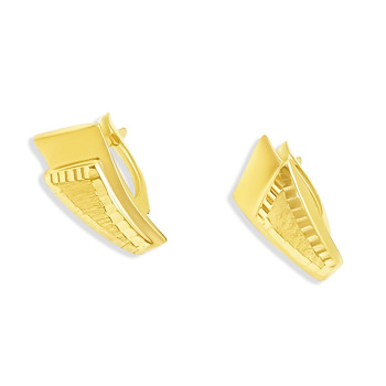 Arany Francia Kapcsos Fülbevaló AU 94928