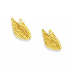 Arany Francia Kapcsos Fülbevaló AU 95189