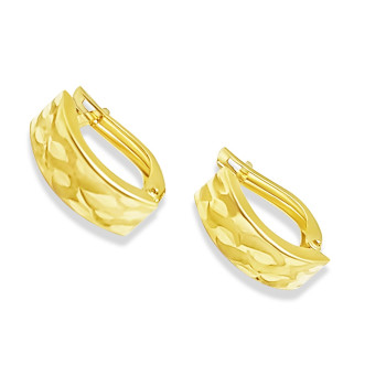 Arany Francia Kapcsos Fülbevaló AU 96046