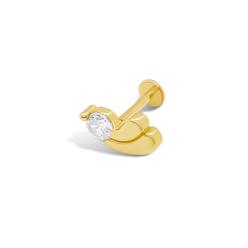 Arany Fülpiercing AU 91422