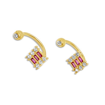 Arany Fülpiercing AU 92016