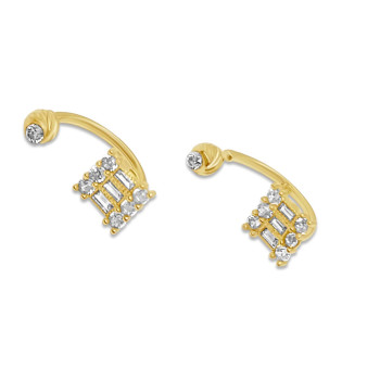 Arany Fülpiercing AU 92019