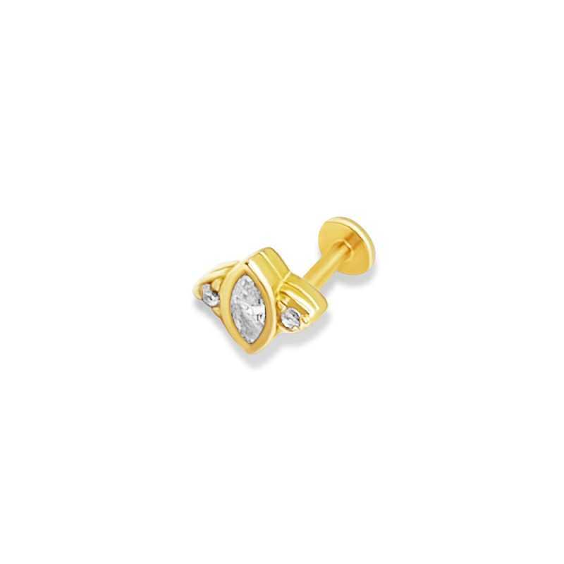 Arany Fülpiercing AU 96078