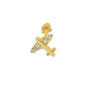 Arany Fülpiercing AU 85952