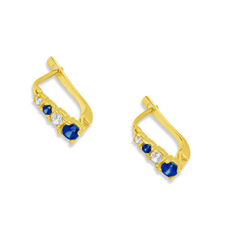 Arany Francia Kapcsos Fülbevaló AU 94102