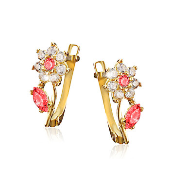 Arany Francia Kapcsos Fülbevaló AU 93536