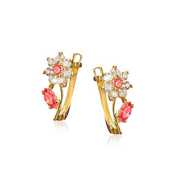 Arany Francia Kapcsos Fülbevaló AU 93536