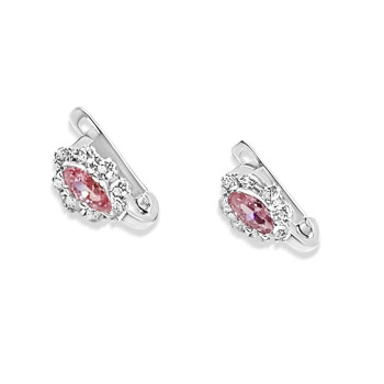 Fehérarany Francia Kapcsos Fülbevaló AU 96075