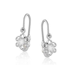 Fehérarany Hagyományos Kapcsos Fülbevaló AU 67048 Fehérarany Hagyományos Kapcsos Fülbevaló AU 67048