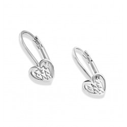 Fehérarany Hagyományos Kapcsos Fülbevaló AU 69040 Fehérarany Hagyományos Kapcsos Fülbevaló AU 69040