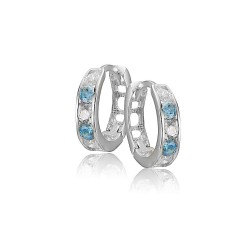 Fehérarany Karika Fülbevaló AU 82192 Fehérarany Karika Fülbevaló AU 82192