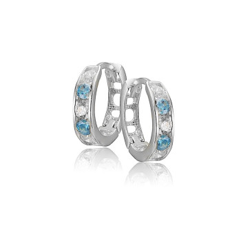 Fehérarany Karika Fülbevaló AU 82192