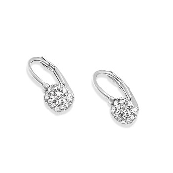 Fehérarany Hagyományos Kapcsos Fülbevaló AU 93666