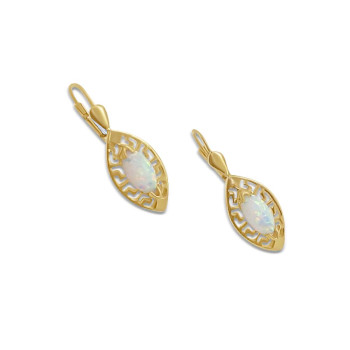 Arany Hagyományos Kapcsos Fülbevaló AU 75098