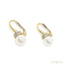 Arany Hagyományos Kapcsos Fülbevaló AU 91244