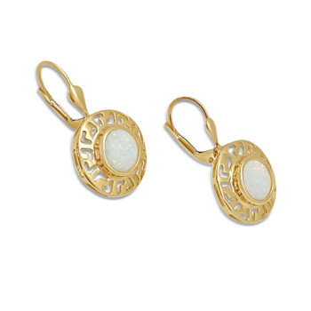 Arany Hagyományos Kapcsos Fülbevaló AU 75096