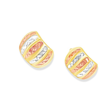 Arany Hagyományos Kapcsos Fülbevaló AU 82930