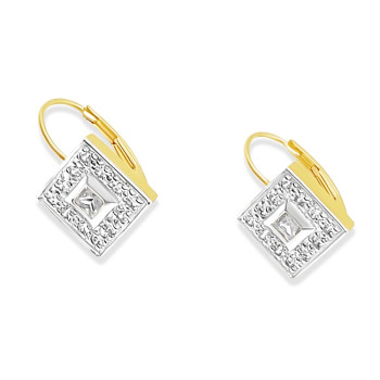 Arany Hagyományos Kapcsos Fülbevaló AU 84247