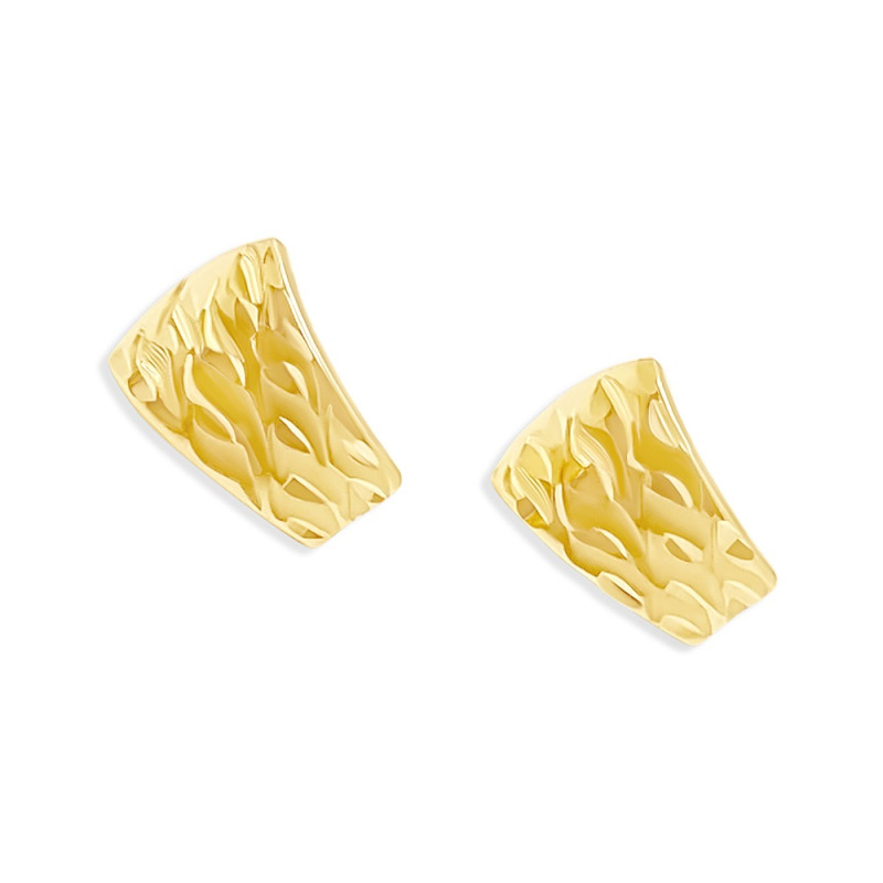 Arany Hagyományos Kapcsos Fülbevaló AU 90988