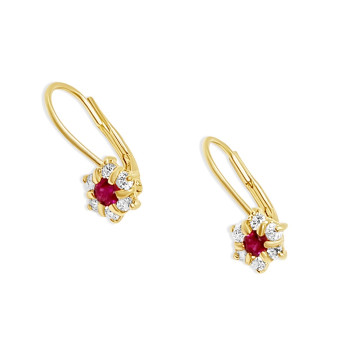 Arany Hagyományos Kapcsos Fülbevaló AU 91852